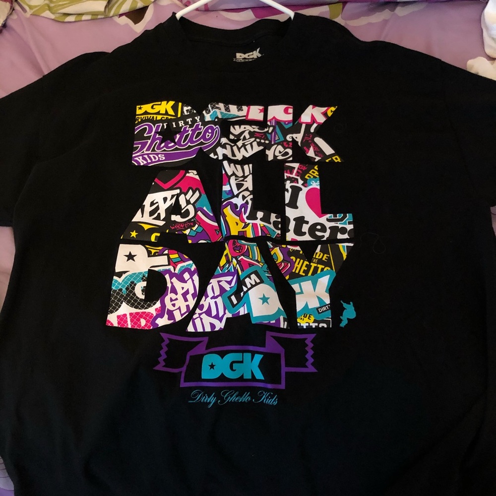 DGK Black T Shirt XL